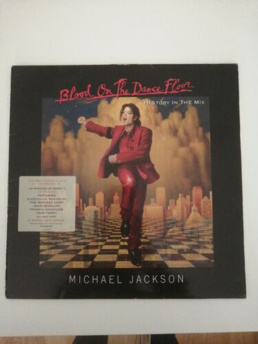 Michael Jackson blood on the dance floor lp 33 rare good condition