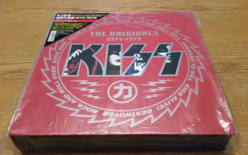 Kiss The Originals 1974   1979 Rare Japan Red Edition
