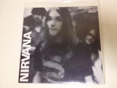 Nirvana Love Buzz Big Cheese 7  LP Vinyl   Hand Numbered 28 1000   RARE  Sub Pop