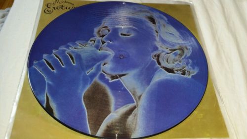 Madonna RARE Original 1992 UK Withdrawn EROTICA Picture Disc