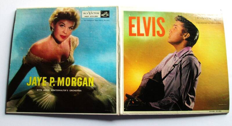  56 Elvis Presley   Jaye P Morgan EP RCA EPA 992 689 Promo Sampler RARE Original