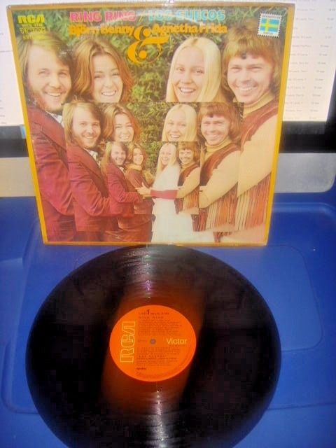 ABBA     LOS SUECOS Ring Ring  1973 MEXICO 12  LP  UNIQUE PS Bjorn Benny Agnetha