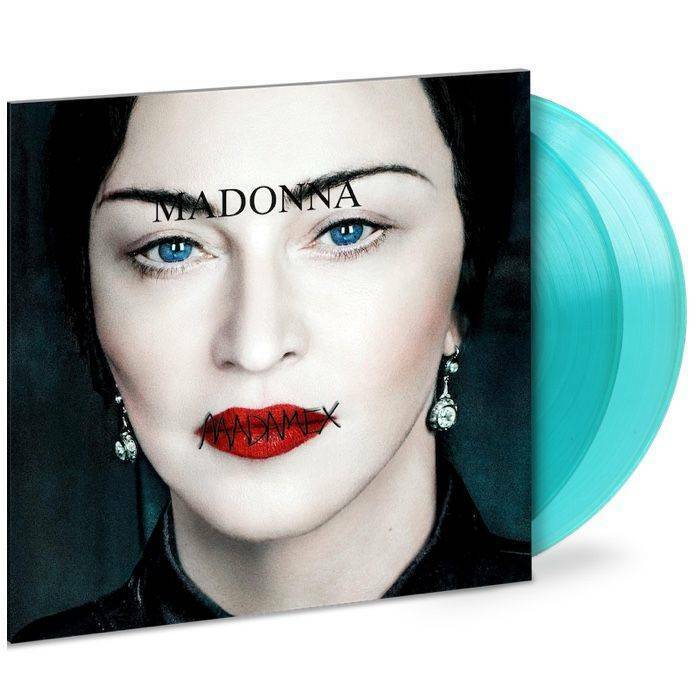 madonna madame x translucent blue vinyl rare sold out lp record