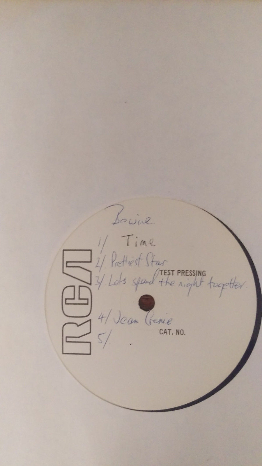 David Bowie Aladdin Sane Very Rare Original LP UK Test Pressing