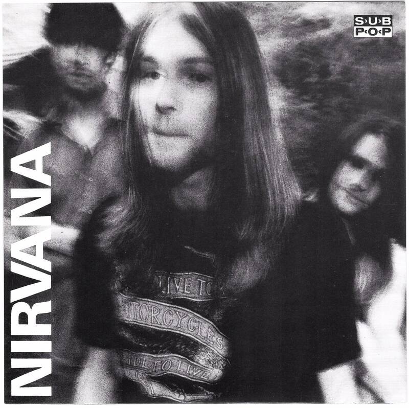Nirvana Original Sub Pop LOVE BUZZ   BIG CHEESE 7 inch  56 1000