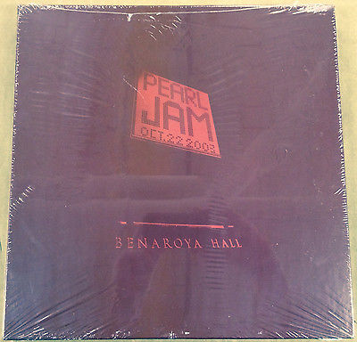 2004 PEARL JAM BENAROYA VINYL LP BOX SET