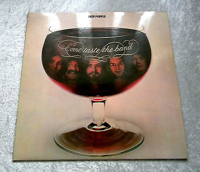 DEEP PURPLE Come Taste The Band LP VERY 1st UK PRESS 1975 SUPERB MINT UNPLAYED