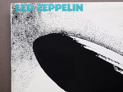 Led Zeppelin 1 PLUM PRESS UK TURQUOISE Nr MINT Rare GREAT TOP AUDIO Complete  