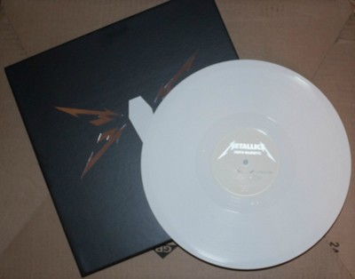 METALLICA Death Magnetic 5LP WHITE VINYL RARE   1 of 50 copies