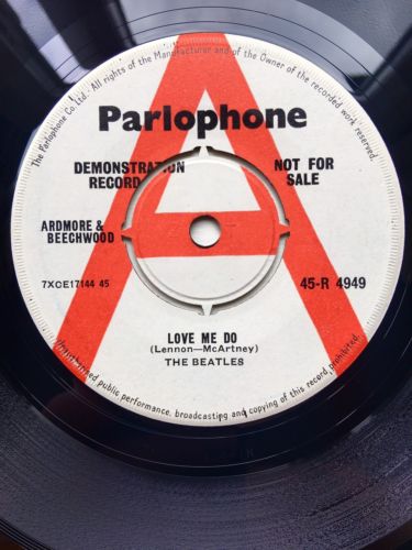 Beatles Love Me Do DEMO 1st Original UK MINT 250 BEST COPY IN THE WORLD TODAY  