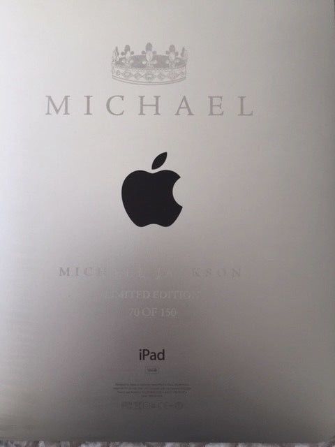 special edition iPad Michael Jackson 1st generation only 150 made