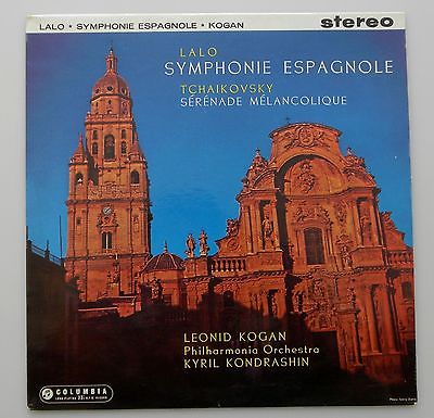 LEONID KOGAN   LALO Symphonie Espagnole   ORIG  UK COLUMBIA b s SAX 2329