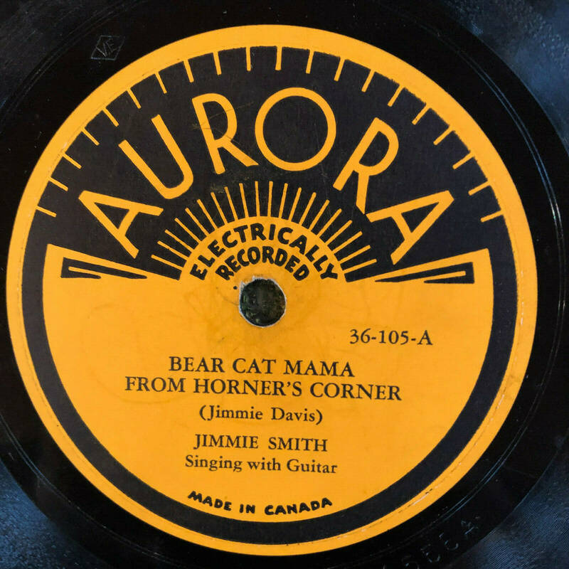 Aurora 36 105 GENE AUTRY Bear Cat Mama  78rpm 1932 V  Country  1st on ebay
