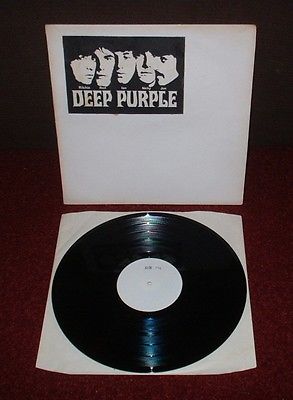 DEEP PURPLE Shades Of Deep Purple 1ST LP 1968 MONO 1st Press   TEST PRESSING    