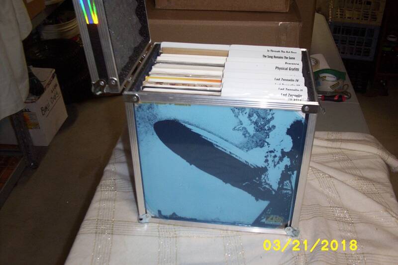Led Zeppelin   Classic Records 45rpm Single Sided only 200 gram   Road Case