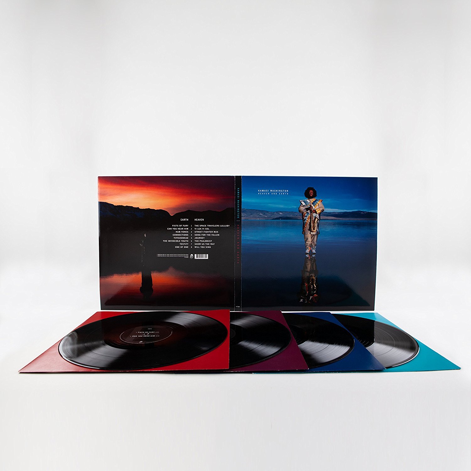 WASHINGTON KAMASI HEAVEN AND EARTH 4 VINILI LP NUOVO SIGILLATO
