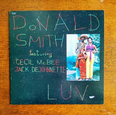 DONALD SMITH   Luv  - Jack DeJohnette,Cecil McBee - rare spiritual Japan LP NM
