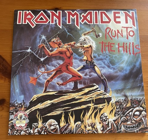 Iron Maiden        Run To The Hills    The Number Of The Beast 2x12  LP VINILE ITALY
