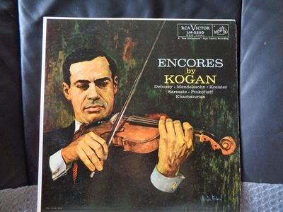 Leonid Kogan Encores Violin Sonatas Sarasate Debussy RCA LM 2250 mono 1Ed USA