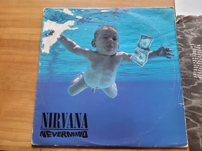 Nirvana Nevermind 1991 USA 1st Press stock Masterdisk Geffen DGC 24425 VG shape