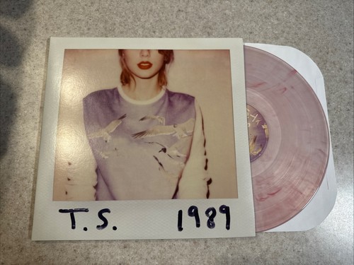 Taylor Swift - 1989 RSD Exclusive Crystal Clear and Pink  Vinyl, 2018  2079/3750
