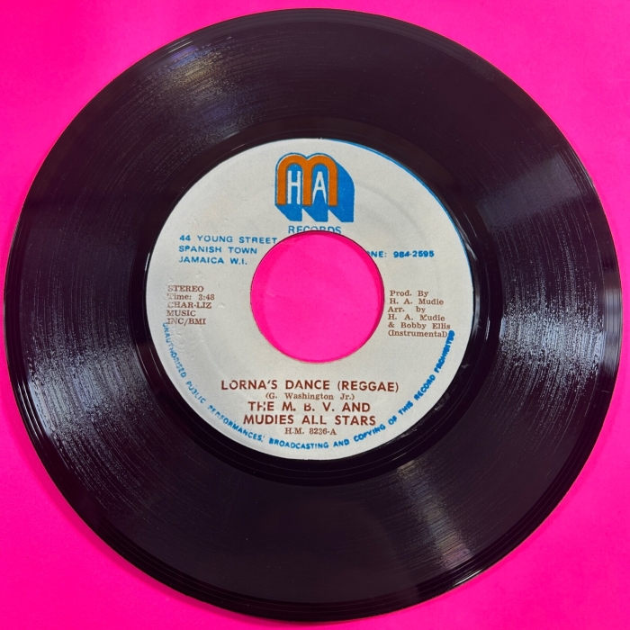 The MBV   Mudies All Stars     Lorna s Dance  Reggae  - 7  Vinyl JAMAICAN HM 8236