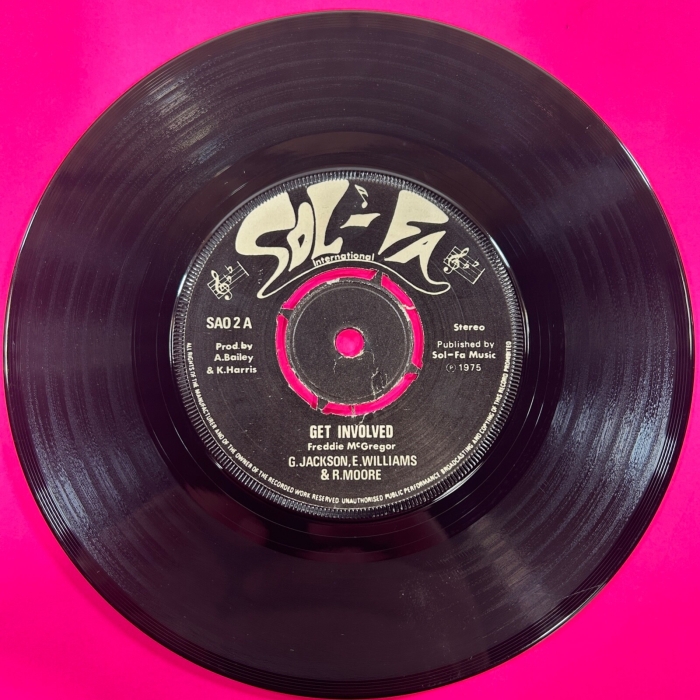 Freddie McGregor / Bailey s All Stars     Get Involved - 7  Vinyl Reggae SAO 2 -EX