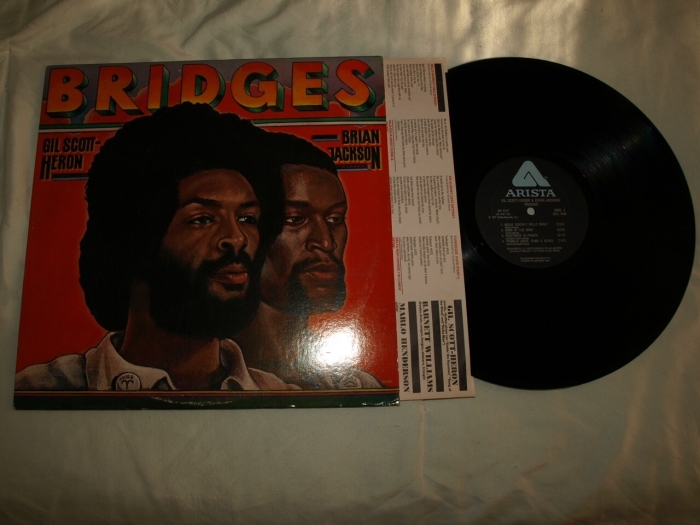 Scott-Heron/Jackson LP - Bridges - 1977 - Play Tested - Easily  VG   Soul/Funk