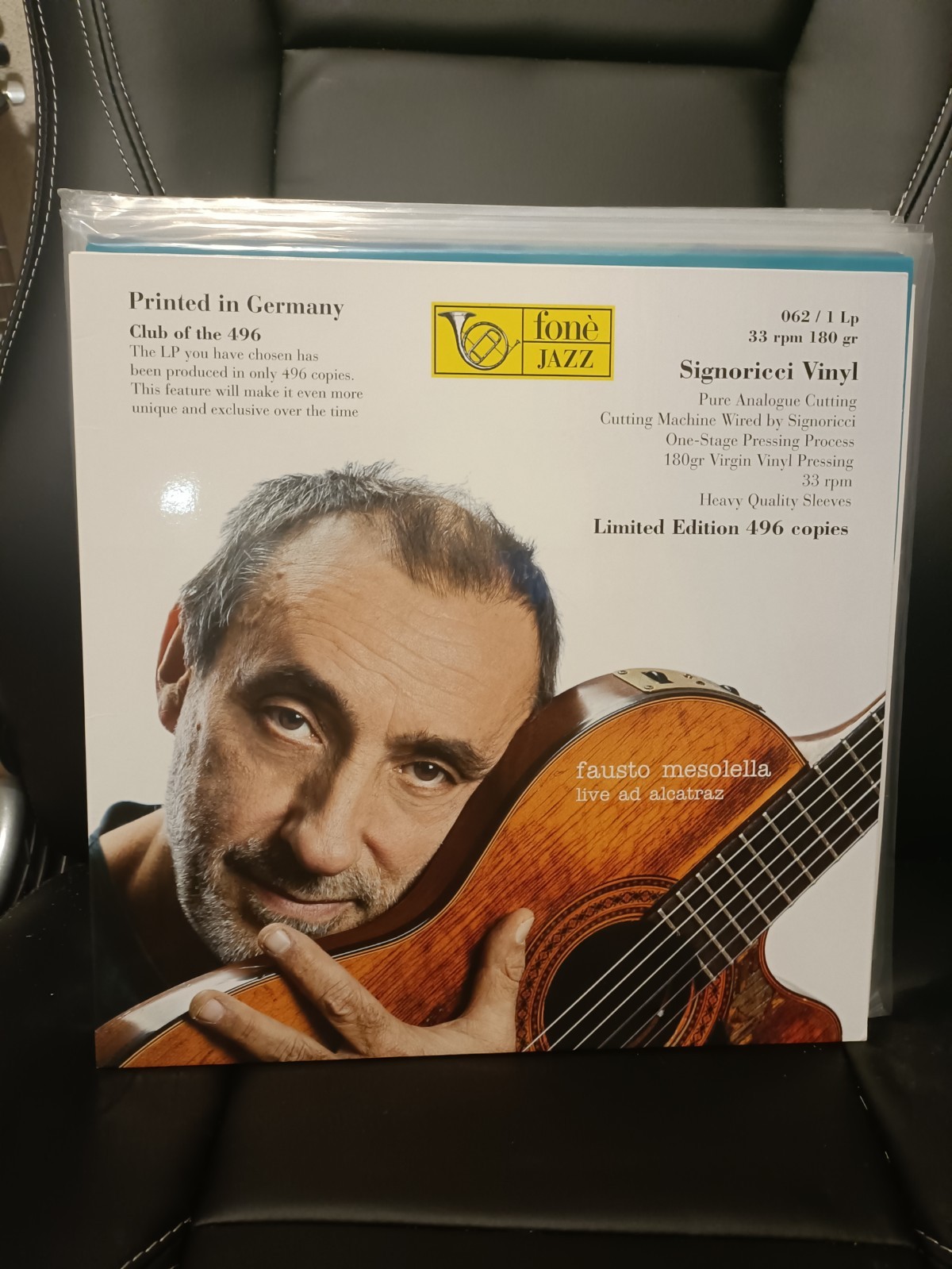 Fausto Mesolella        Live Ad Alcatraz Lp Vinyl 2014 Limited ed.