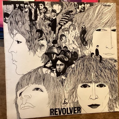 The Beatles Revolver Vinyl LP Record Album 1966 Stereo PCS 7009 Yex 605-1