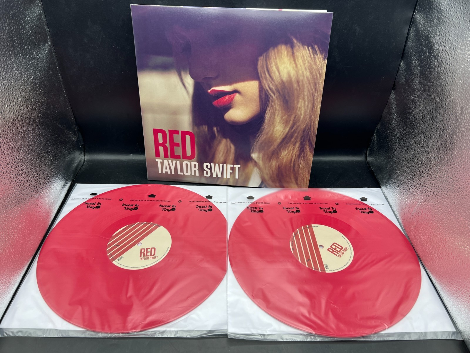 Taylor Swift Red ACM Vinyl Album Record No Slipcover 2LP ULTRA RARE