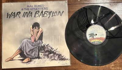 Max Romeo War Inna Babylon LP  Mango  Original EX 