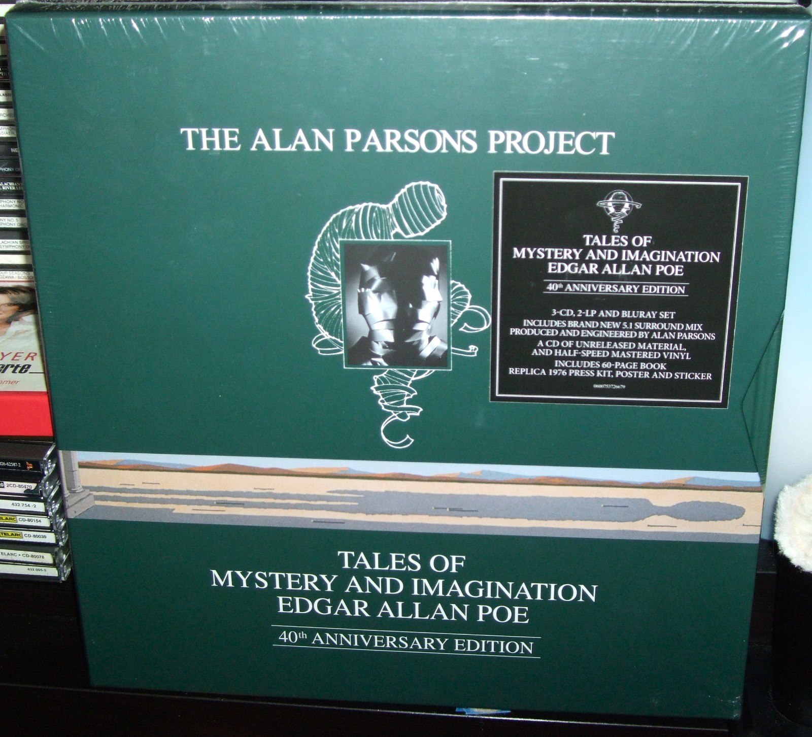 Sealed  Parsons Tales of Mystery/Imagination 40th Anniv. 3CD/2LP/Bluray Mercury