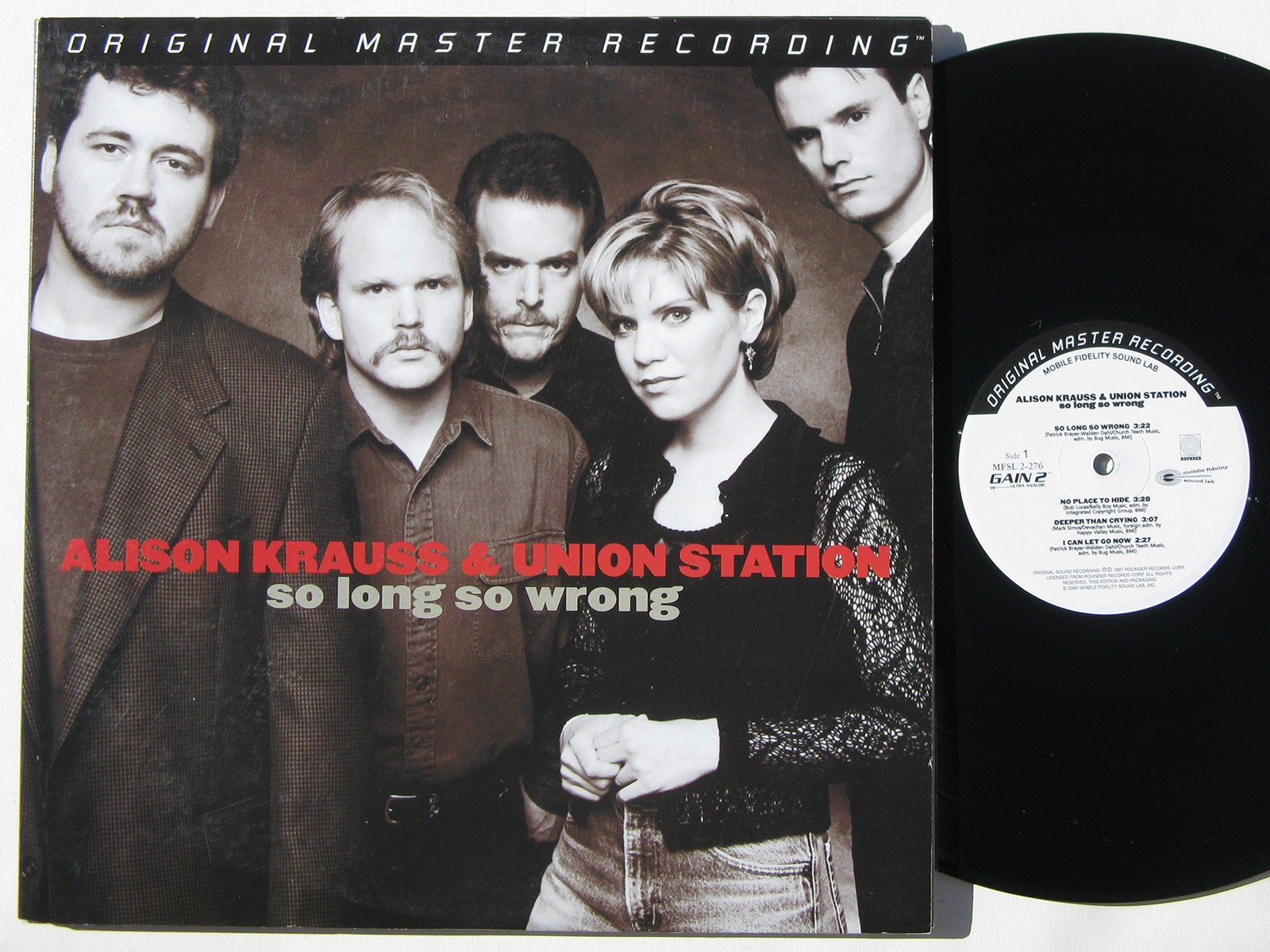 ALISON KRAUSS   UNION STATION So Long So Wrong 2x LP Mobile Fidelity MFSL nm wax
