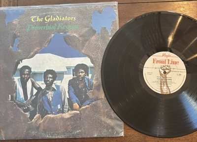 Gladiators Proverbial Reggae LP  Front Line  EX 