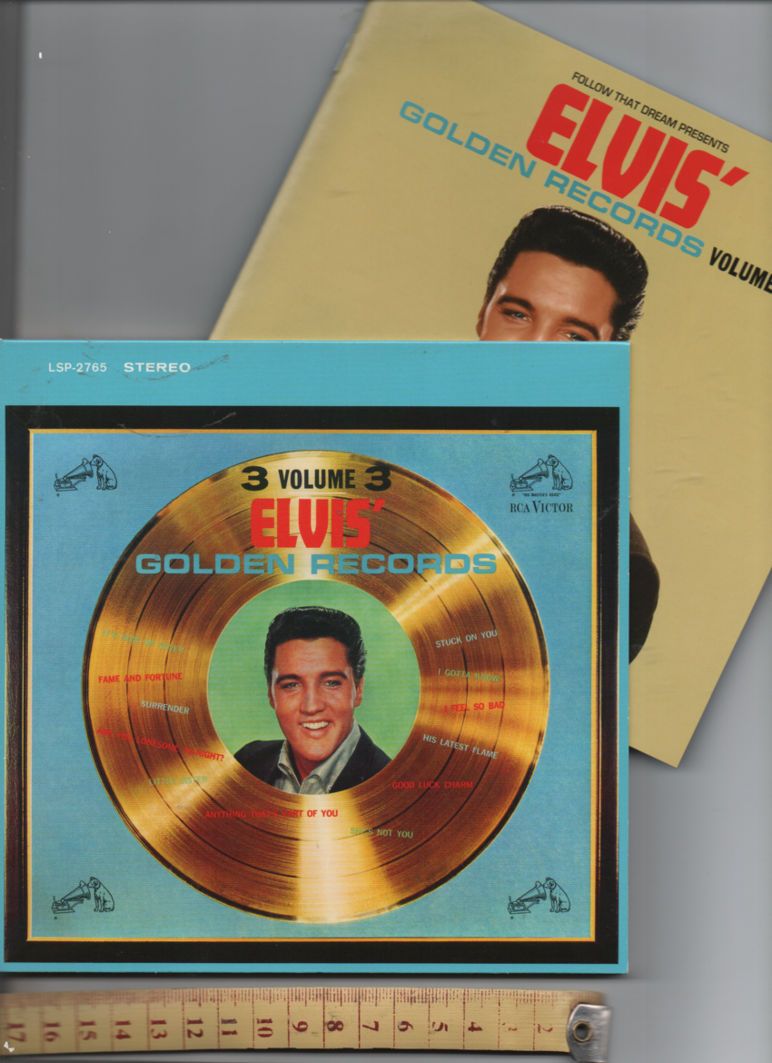 ELVIS golden record  ,  FTD cd