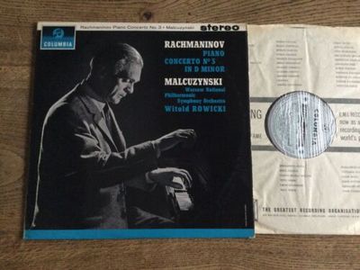 SAX 2515 First Ed Rachmaninov Concerto n 3 MALCUZYNSKI Rowicki Warsaw P O 