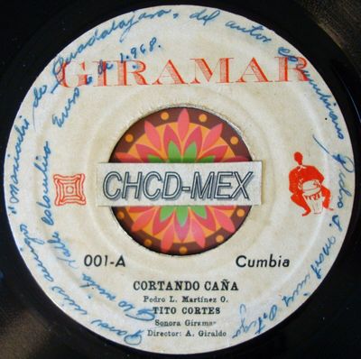     SCARCE 45 COLOMBIA    TITO CORTES con LA SONORA GIRAMAR    CUMBIA GUARACHA SABOR