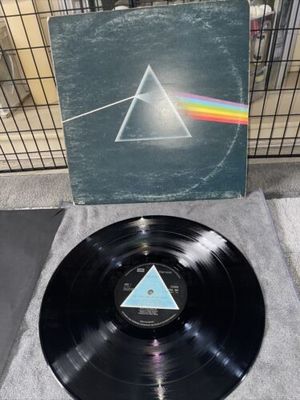 Pink Floyd   Dark Side Of The Moon 1st Press Vinyl Record Solid Triangle