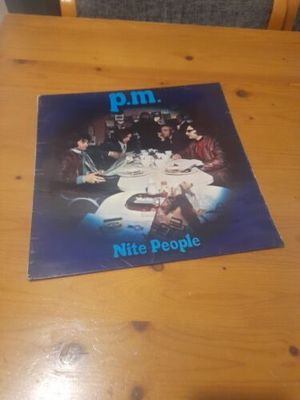 Nite People P M   Mega Rare PROG  UK LP 1970  Page One   only 500 Pressed 