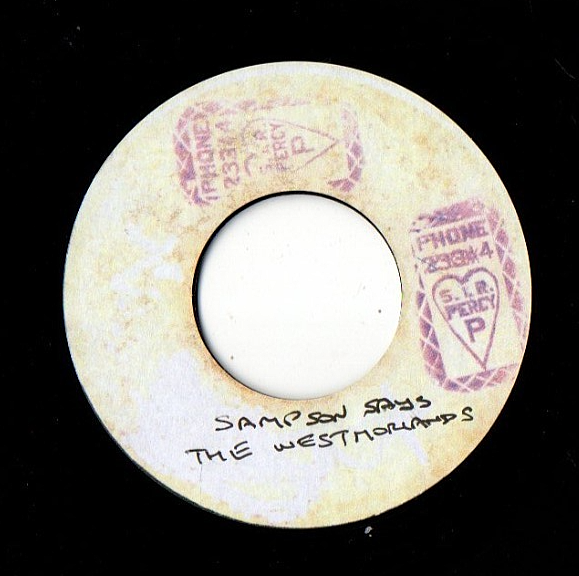 SAMPSON SAYS - ROY SHIRLEY   THE WESTMORLANDS   .... 60s Reggae   Vinyl 7   VG  
