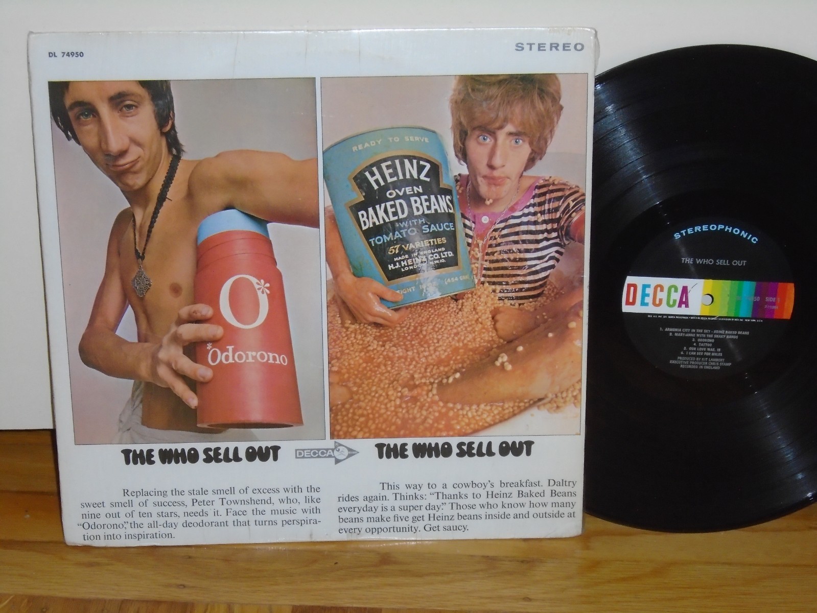 The Who - The Who Sell Out - DECCA LP VG   Shrink