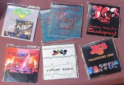 YES, 6 Titles, 7 CDs And Replica Paper Sleeves, Tashika Limited Japanese Imports