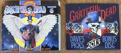 Grateful Dead Dave s Picks Volume 6 with Bonus CD VGC