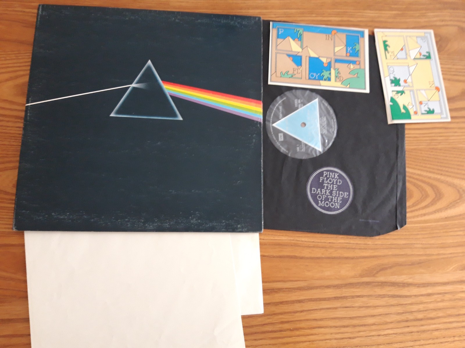 PINK FLOYD The Dark Side Of The Moon  UK LP HARVEST SHVL 804 ORIGINAL A2/B2  EX 