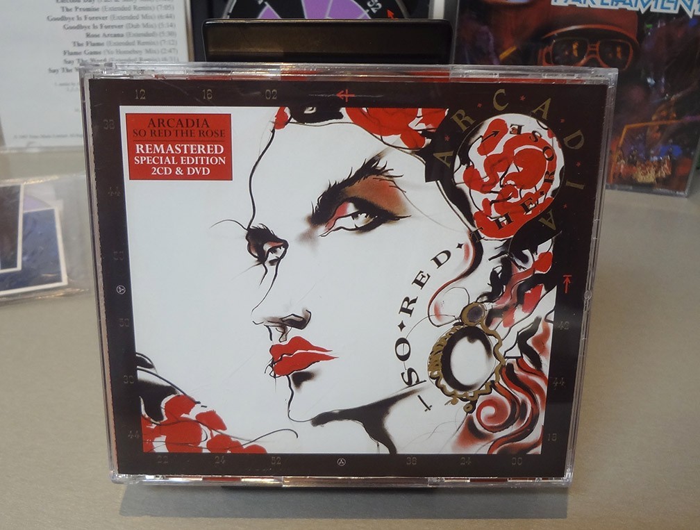 RARE ARCADIA So Red The Rose Remaster 2 CD DVD DURAN POWER STATION not LP LOOK 