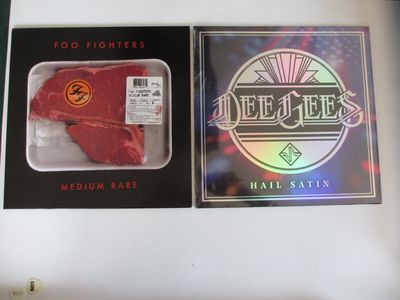 DEE GEES   HAIL SATIN   FOO FIGHTERS   MEDIUM RARE   RECORD STORE DAY   RARE