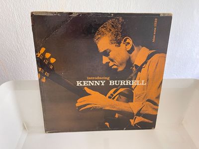 KENNY BURRELL   INTRODUCING   BLUE NOTE   LEXINGTON   MONO DG   NICE VINYL  