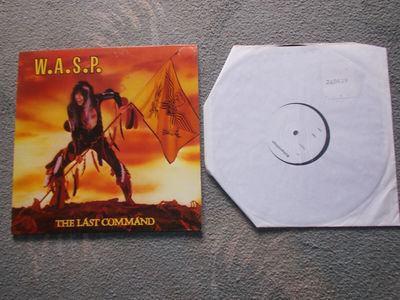 W A S P the last command vinyl lp test pressing   1er album test pressing RARE m