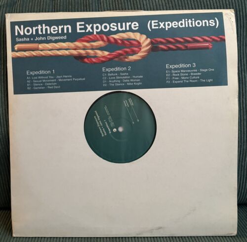 Sasha   John Digweed - Northern Exposure Expeditions Vinyl 3LP Rave Trance Prog